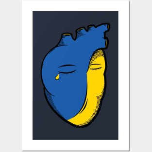 Ukraine's Broken Heart Posters and Art